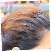 OHPHCALL 5pcs Non-slip Slicked-back Hair Headband for Men and Women Stretchy Wavy Design for Outdoor Sports and Everyday Use Comfortable and Durable Hair Styling Accessories Black view 3