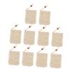 Baluue Exfoliating Soap Set Pcs Soap Saver Pouch Drawstring Pocket Wall Hanging Family Use view 1