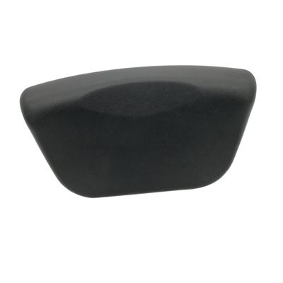 Baluue Spa Bath Pillow with Non-Slip Suction Cups Ergonomic Pu Bath Cushion for Comfortable Head and Neck Support for Relaxation Bathtub Black