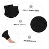 NOLITOY 4pairs Moisturizing Gel Heel Socks for Relief Heel Comfortable Fit for Daily Use view 3