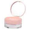Baluue Loose Powder Box Mirror Elastic Plastic Makeup Case Mesh Interlayer for Travel Daily Use view 1