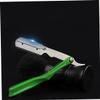 Baluue 2pcs Manual Shaver Blades Holder Professional Foldable Stand for Household Use Men Birthdays and Father Day view 3