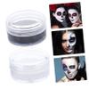 OHPHCALL 2pcs Halloween Face Paint Kit Black White Wax for Special Effects Makeup Easy to Clean for Parties Cosplay and Spooky Looks view 2