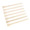 OHPHCALL 50pcs Wooden Eyebrow Waxing Sticks Applicator for Hair Removal Round End Waxing Spatulas Professional for Salon Home Use view 1