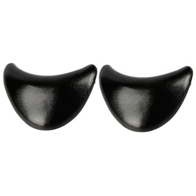 Outanaya 2pcs Neck Rest Cushion for Hair Salon Washing Ergonomic Shampoo Bowl Pillow Support for Beauty Salons Black