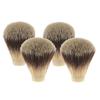NinthAvenue Basics Set of 4 Foam Brushes for Facial Shaving view 1