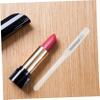 minkissy 10pcs Reusable Silicone Lip Brushes Set with Caps Mini Jelly Applicators for Lip Balm Gloss Easy to Clean Portable Design for Exfoliation Makeup Application view 4