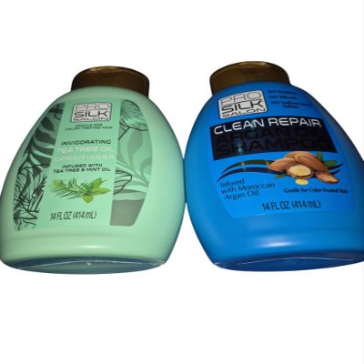 Pro Silk Salon Invigorating Tea Tree Oil Conditioner for Color-Treated Hair, 14 fl oz, Infused with Tea Tree and Mint Oil