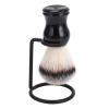 Beard Care Tool Set Shaving Brush, Hair Shaving Brush with Stand for Shaving Cream, Shaving Soap with Holder view 2
