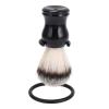 Beard Care Tool Set Shaving Brush, Hair Shaving Brush with Stand for Shaving Cream, Shaving Soap with Holder view 3