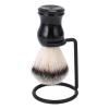 Beard Care Tool Set Shaving Brush, Hair Shaving Brush with Stand for Shaving Cream, Shaving Soap with Holder view 4