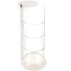 ASAKKURA Cotton Ball Holder Rotatable Makeup Sponge Organizer Portable Cosmetic Sponge Holder for Bathroom Organizers view 1