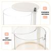 ASAKKURA Cotton Ball Holder Rotatable Makeup Sponge Organizer Portable Cosmetic Sponge Holder for Bathroom Organizers view 4