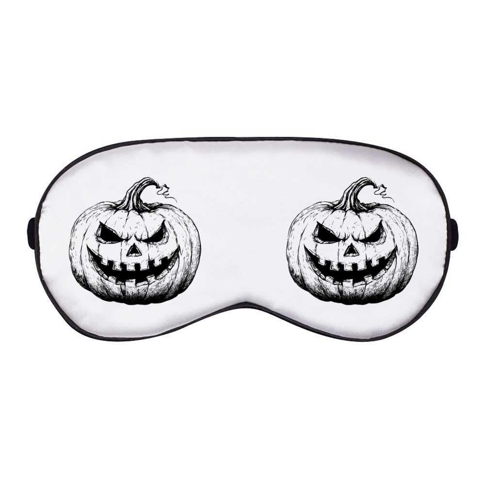 Azeeda 'Halloween Pumpkin' Sleep/Travel Eye Mask (EY00025506)