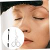 Beatifufu 4pcs Daily Eyebrow Care Kit Comb Brush Scissor for Women Precision Brow Grooming Tools Sleek view 4