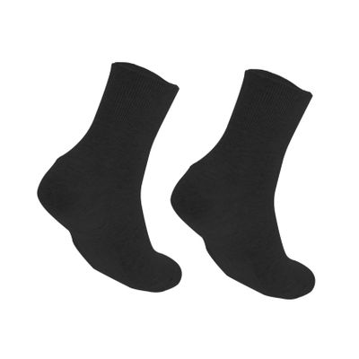 MUSISALY 2pcs Men Cracked Heel Moisturizing Socks Foot Care for Dry Rough Skin Comfortable Fit for Daily Use for Work Hiking and Shopping