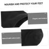 MUSISALY 2pcs Men Cracked Heel Moisturizing Socks Foot Care for Dry Rough Skin Comfortable Fit for Daily Use for Work Hiking and Shopping view 3