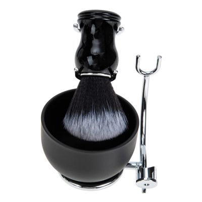 AUTSUPPL Men's Shaving Kit Set with Shave Brush Bowl Stand Ergonomic Design for Comfortable Shaving Experience for All Beard Types