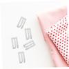 FOMIYES 8pcs Haircut Cape Clips Metal Barber Strap Clips Hooks Bathing Suit Swimsuit Hooks Barber Cape Fastener for Salon Spa Stylish view 4