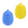 NULYLU 2pcs Boy Girl Boy Girl Bath Brush Silicone Exfoliating Scrubber for Scalp Clean Bath Massaging view 1