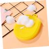 NULYLU 2pcs Boy Girl Boy Girl Bath Brush Silicone Exfoliating Scrubber for Scalp Clean Bath Massaging view 4