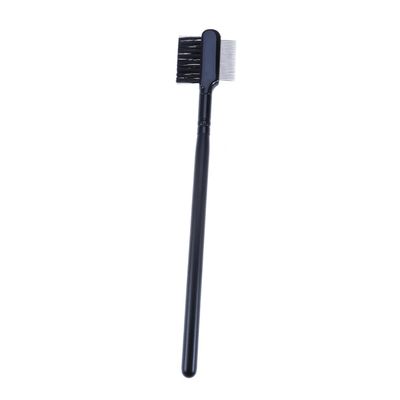 TOVINANNA Portable Dual-ended Eyebrow and Eyelash Brush Tool Stainless Steel Comb for Makeup Application Easy to Clean for Eyebrow Shaping and Eyelash Separation