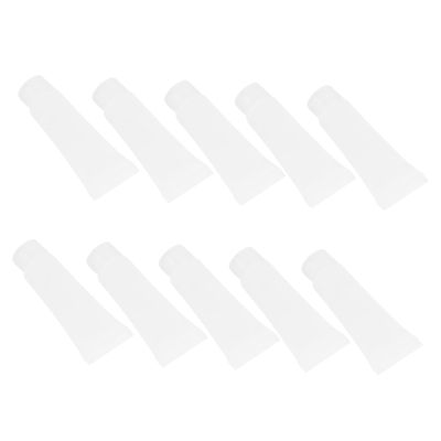 OSOLADY 10pcs Travel Dispensing Bottles Refillable Squirt Bottles for Shampoo Lotion Face Wash