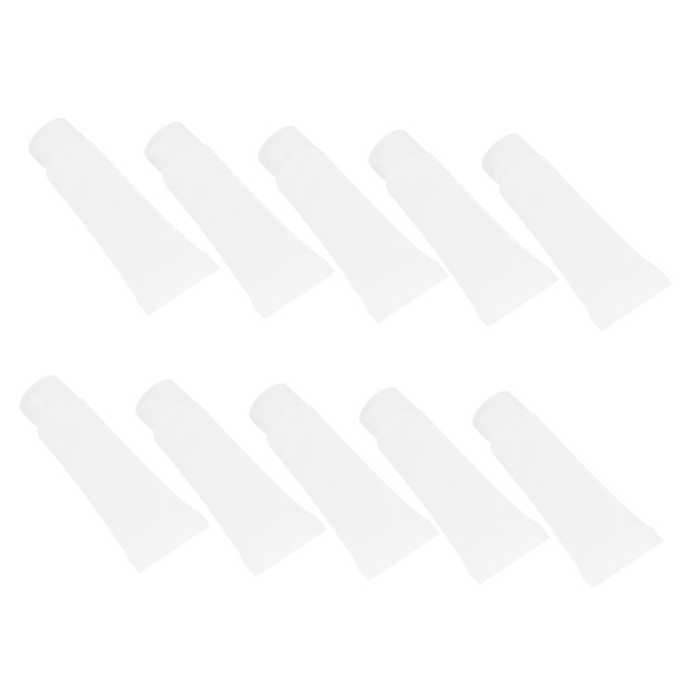OSOLADY 10pcs Travel Dispensing Bottles Refillable Squirt Bottles for Shampoo Lotion Face Wash