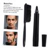 OSOLADY 1set Beard Shaping Pen Brush Kit Coloring Pen Sweat and Water Resistant Easy to Apply No Staining view 4