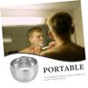 AUTSUPPL Convenient Shaving Mug Double Professional Shave Bowl for Easy Lathering Capacity Design for Men Grooming for Family and Friends view 4