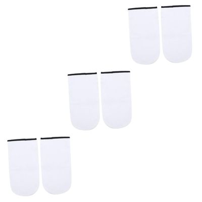 BIUDECO 6pairs Insulated Wax Therapy Gloves for Treatment Deep Moisturizing Mitts for Paraffin Wax Baths for Heat Retention