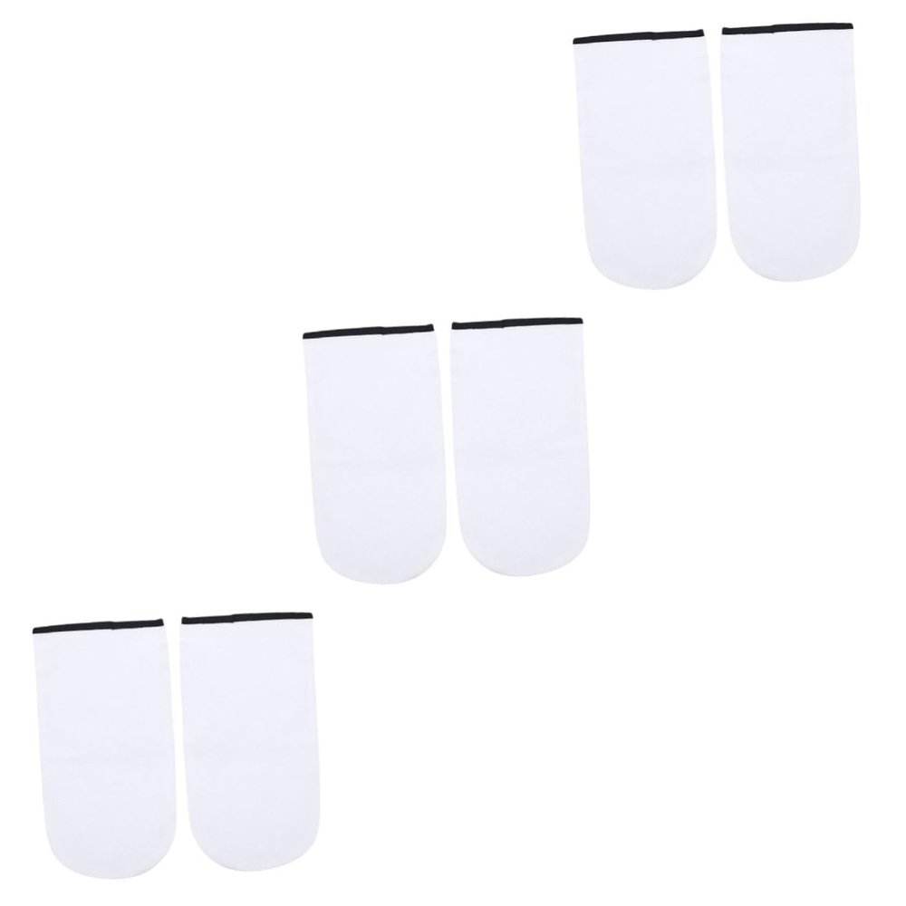 BIUDECO 6pairs Insulated Wax Therapy Gloves for Treatment Deep Moisturizing Mitts for Paraffin Wax Baths for Heat Retention