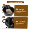 AUTSUPPL 1set Men's Shaving Set Shaving Bowl Convenient Brush and Metal Stand for Beard Types Travel-friendly Grooming Shave view 4