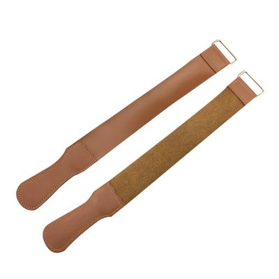 OSOLADY 2pcs Strop for Precision Sharpening Material for Straight Scissors and Blades Essential Barber Tool for Professional and Home Use