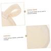 AUTSUPPL 3pcs Loofah Back Scrubbers Exfoliating Bath Towels for Deep Cleansing Eco-friendly Material for Skin Care and Relaxing Shower Experience Beige view 2