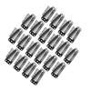 PLAFOPE Elegant Hair Extension Clips Set 100pcs 10 Gear Weave Clips Hair Clips for Buns Bun Pins for Hair Fashion Stylish Party Accessory view 1