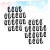 PLAFOPE Elegant Hair Extension Clips Set 100pcs 10 Gear Weave Clips Hair Clips for Buns Bun Pins for Hair Fashion Stylish Party Accessory view 3