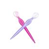 BIUDECO 3pcs Sleek and Eyebrow Razor Trimmer Shaper Stainless Steel for Travel and Daily Use view 1
