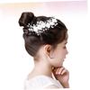 IWOWHERO Fashion and Crystal Hair Comb for Bride Elegant Wedding Hair Accessories Delicate Headdress for Special Occasions for Weddings Parties and Engagements view 3