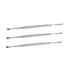 VINTORKY 3pcs Manicure Tools Kit Nail Art Dead Skin Forks Cuticle Removers Nail Clean up Brush view 1
