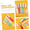 CANIGHT 24pcs Fingernail Brush Hand Grip Nail Brush for Cleaning Polish for Art Home Use Random Color view 4