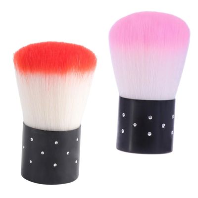 Didiseaon Nail Dust Brush Set 2pcs Nail Cleaner Female Nail Brush Cleaning Brush Manicure Supply Lightweight and Comfortable