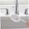Hoement Replaceable Brush Head Cleaning Brush Dish Sponge for Toilet Floor Cleaner Scrub Face Cleansing Grey view 4