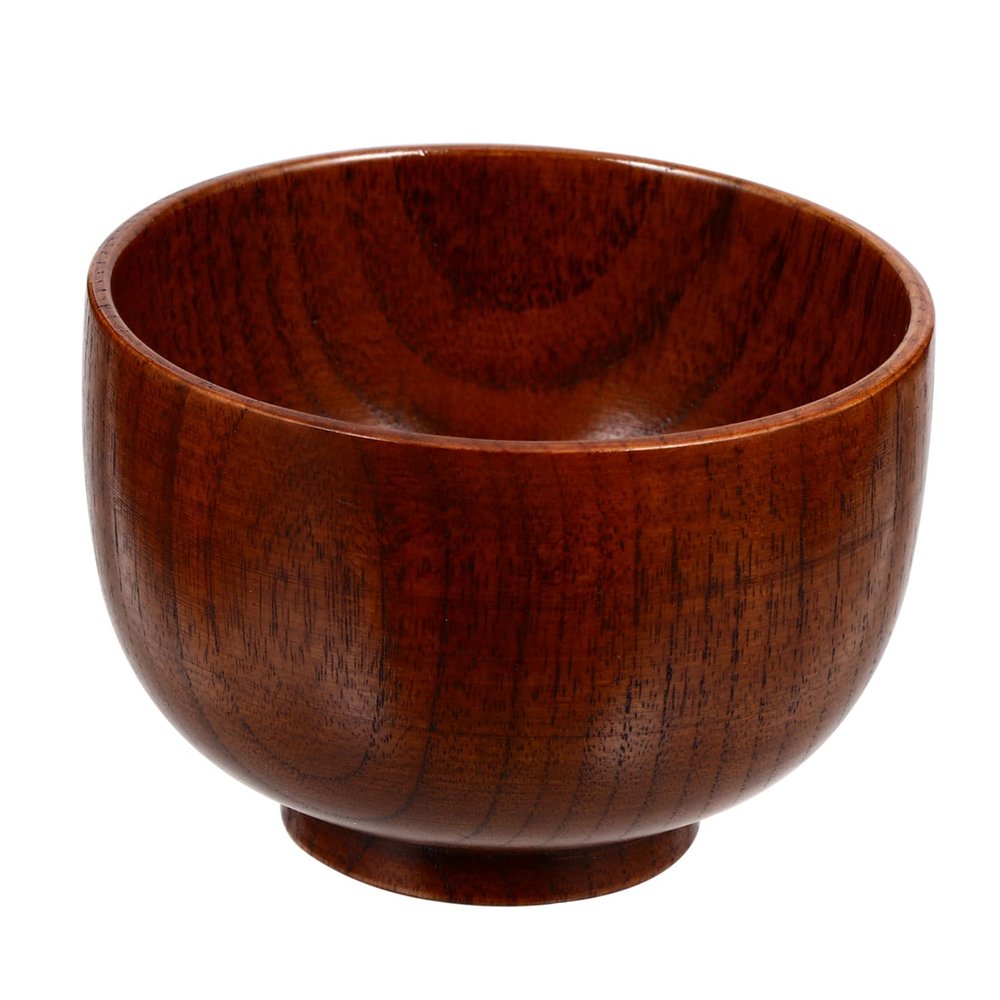 PLAFOPE Wooden Shaving Soap Bowl for Men Shaving Mug for Smooth Lather Classic Design for Daily Use for Grooming Enthusiasts