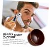 PLAFOPE Wooden Shaving Soap Bowl for Men Shaving Mug for Smooth Lather Classic Design for Daily Use for Grooming Enthusiasts view 4