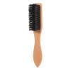 LALADEFIEE Beard Brush with Natural Boar Bristles and Ergonomic Wooden Handle Portable Styling Tool for Men for Grooming and Detangling Facial Hair view 1