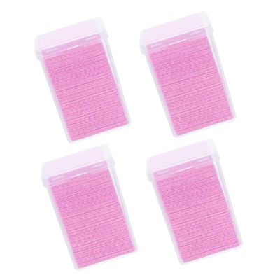 IWOWHERO 800pieces Glue Cleaning for Lash Extension Cotton Pads Reusable Makeup Pads Cotton Rounds Eyelash Glue Cleaning Wipes Bottle Wipes Nonwovens for