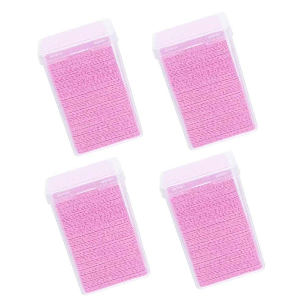 IWOWHERO 800pieces Glue Cleaning for Lash Extension Cotton Pads Reusable Makeup Pads Cotton Rounds Eyelash Glue Cleaning Wipes Bottle Wipes Nonwovens for