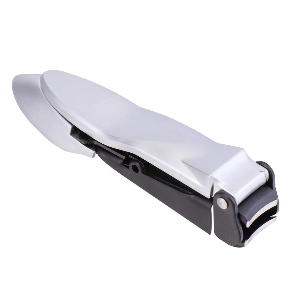 MUSISALY Stainless Steel Nail Clippers Straight Nail Cutter Edge Manicure Accessories for