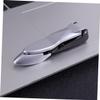 MUSISALY Stainless Steel Nail Clippers Straight Nail Cutter Edge Manicure Accessories for view 2